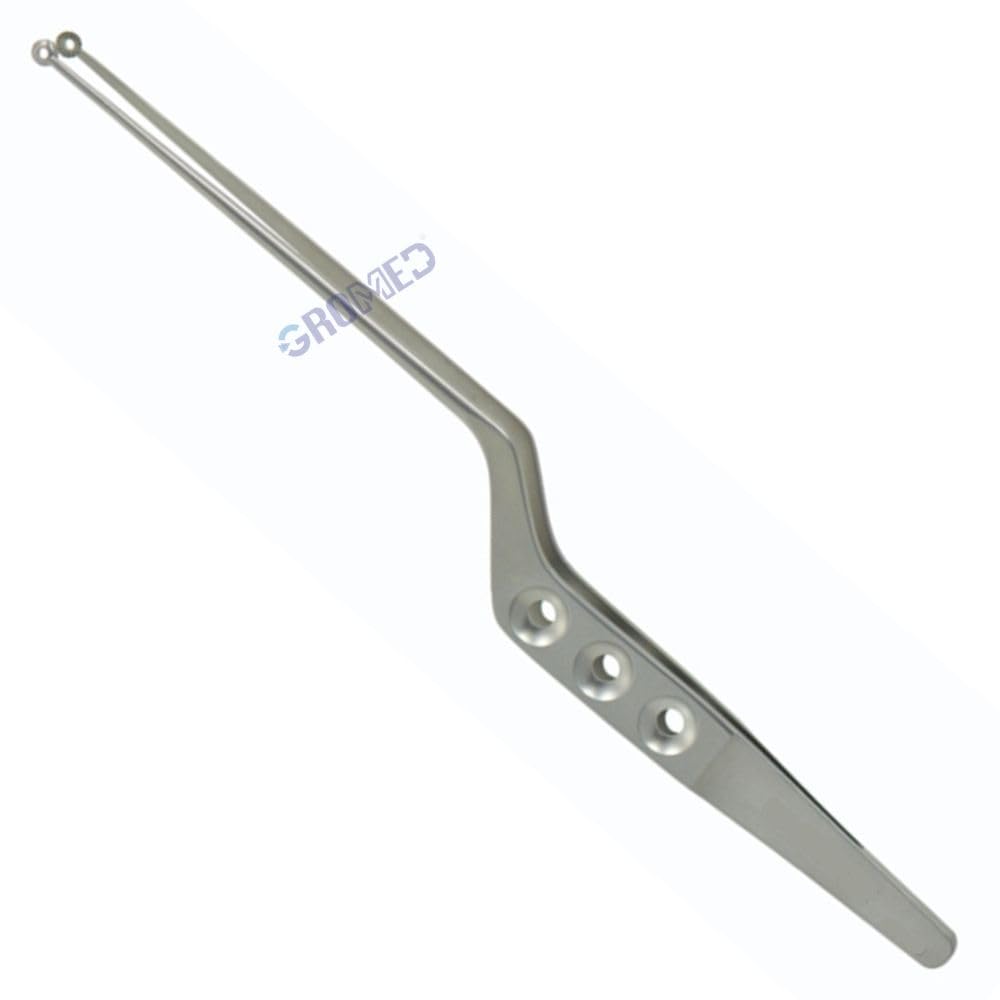 Gromed Yasargil Tumor Grasping Forcep/Bayonet Tumour Holding Forcep, Bayonet Shaped, Fenestrated Tips, 9"/23cm (Micro, Neuro & Vascular Surgery) Stainless Steel Surgical Instrument (Serrated, 3mm) (B0D1VFYDVT) Amazon Price History, Amazon Price Tracker