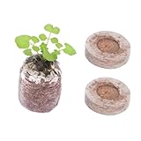 ibasenice 10 Stück Teiliges Komprimierte Torfpellets Pflanzsubstrat Anzuchtblock Reich an...