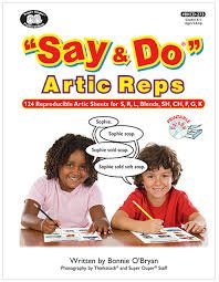 Spiral-bound Say & Do Artic Reps Book