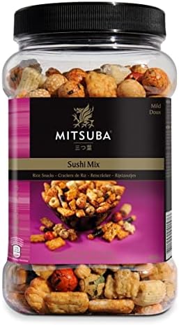 Mitsuba Japanese Peanut Crunch & Crispies Rice Snacks Mild 650g