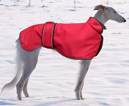 Pethiy Waterproof Dog Jacket, Dog Winter Coat With Warm Fleece Lining, Outdoor Dog Apparel With Adjustable Bands For Medium, Large Dog Red Xxxl #TOP4