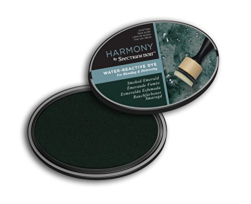 Spectrum Noir Harmony Water Reactive Ink Pad, Smoke Emerald, One Size, SN-IP-HWR-SEME