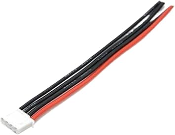 RC Lipo Charger Wiring 1s 2s 3s 4s 5s 6s 22AWG 10CM 100MM 7.4v 11.1v 14.8v 22.2v Compatible With IMAX B3 B6 Balance Charger3S 10CM 5Pcs