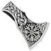 Produktbild AFP Anhänger Wikinger Axt Vegvisir 925 Sterling Silber AS-657