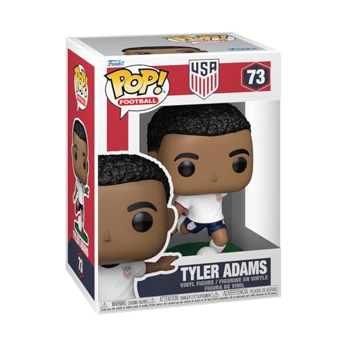 Funko Pop! Football: USA - Tyler Adams - Figura de Vinilo Coleccionable - Idea de Regalo - Mercancía Oficial - Juguetes para niños y Adultos - Figura Modelo para coleccionistas y exhibición