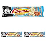 Artiach Filipinos Choco Blanco Edición Especial Salted Caramel 118g (Paquete de 3)