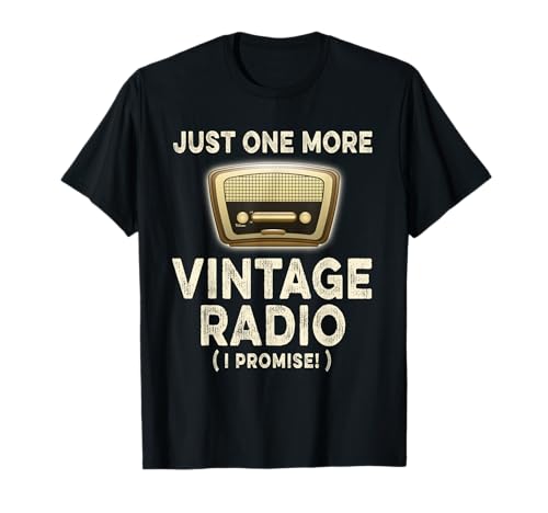 Divertente regalo vintage per collezionisti di radio.