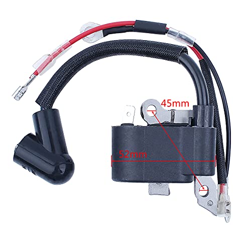 Haishine Ignition Coil Module Spark Plug Kit For Husqvarna 235 136 137 141 23 26 36 41 Chainsaw Parts #TOP1