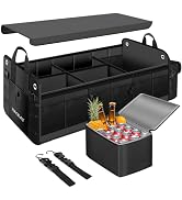 Amazon.com: HAOKAY Collapsible Trunk Organizer with Insulated