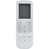 Mando a distancia de repuesto para aire acondicionado Samsung, compatible con modelos DB93-15169D DB93-15882Q DB93-14643D, color blanco