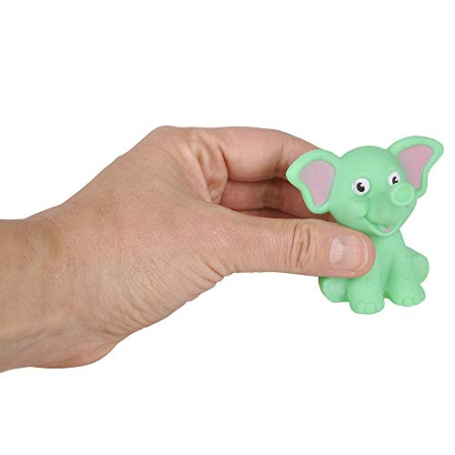 Rhode Island Novelty 2 Inch Rubber Water Squirting Elephants, One Dozen #TOP2