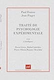Trait&Atilde;&copy; de psychologie exp&Atilde;&copy;rimentale, 7