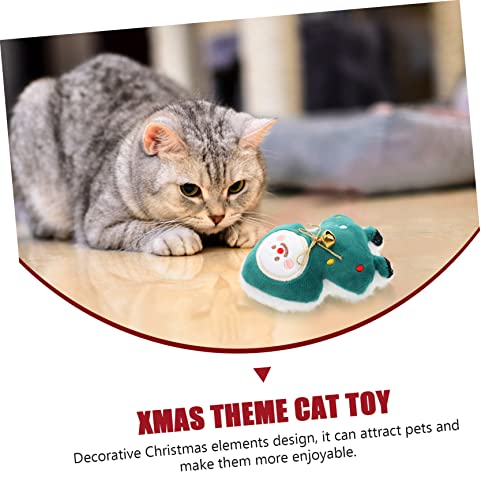 VANZACK 3 Peças Brinquedo Teaser De Gato De Natal Novidade Brinquedos Para Gatinhos Brinquedos De Pe