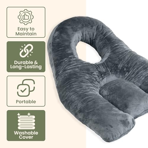 Siennal Face Down Pillow After Eye Surgery – 3-Vent Design for Easy Breathing – Vitrectomy & BBL Recovery Pillow for Sleeping Face Down – CertiPUR-US® Certified Shredded Memory Foam by Siennal - Used condition - Image 7
