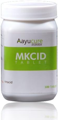 Aayucure Mkcid Tablets - 100 Tablets (Ayurvedic Medicine For Acidity)