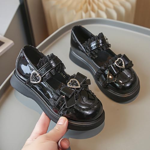 Girls School Shoe Soft Sole Leather Platform Mary Jane Flat Shoes Casual Comfort Non Slip Dress Shoes3