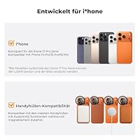 K&F CONCEPT 49mm 4-Linien Stern kompatibel mit iPhone 15Pro/16Pro/17Pro – Ansicht 7