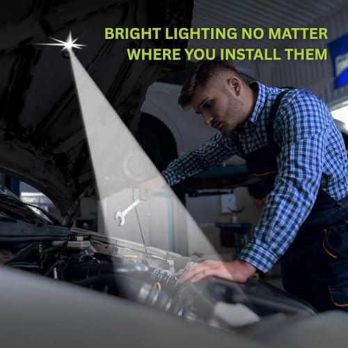 Panther Vision Button LAMP Adhesive LEDs Light Package - Lightweight, Ultra Small, Ultra Bright LED Utility Lights (18 Pack) by Panther Vision - Image 6