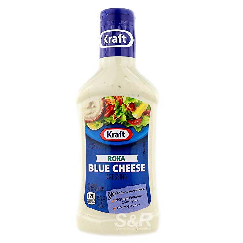Kraft Roka Blue Cheese Salad Dressing (16 fl oz Bottles, Pack of 6)