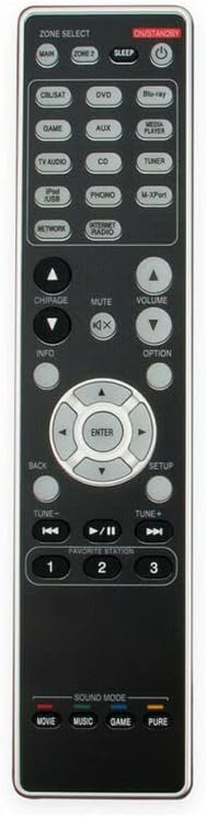 Replacement Remote Control Work for TV/Audio/Projector for Mazrrantz RC014SR NR1602 SR5006 SR6006 AV Receiver
