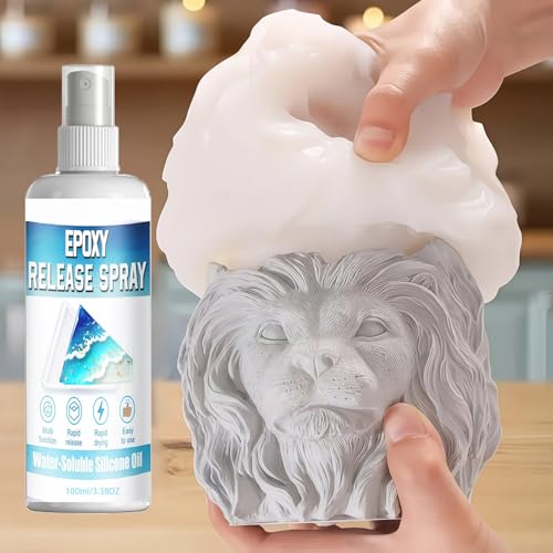 Evita que tus moldes se rompan con este spray de desmoldeo de silicona de 100 ml 3