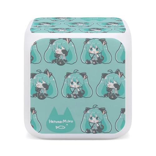 �ڊo�܂����v �����~�N Miku ������ �G�� LED�f�W�^�� ���x�v/����/�j�� 12/24���Ԃ̐ؑ� �������C�g ��ԏƖ� �剹�� �d�r�� ���� �Q���p