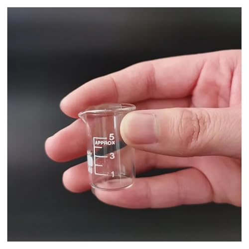 1 pz/lotto Capacità 5 ml/10 ml/25 ml/50 ml Becher in