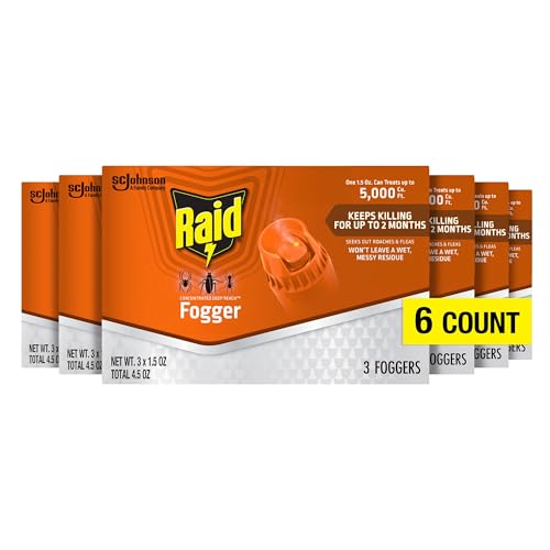 Raid Deep Reach Fogger Pack of 3