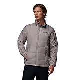 Columbia Men's Voodoo Falls 590 Turbodown II Jacket, Light Grey, Medium
