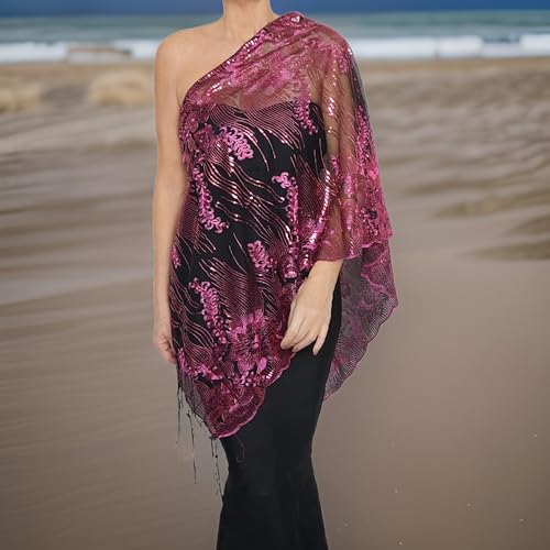 Formal Evening Wrap Wedding Shawl Cape Plus Size Stole Sequin Cape Chiffon Mother of the Bride Dress Bridesmaid Stole4