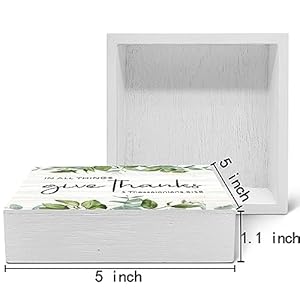 Sradmofallwoodensignschristianbibleverseinallthingsgivethankswoodboxsigndeskdecorrusticwoodenblockboxsigndecorationforhomeofficeshelftabledecor Urban Country Home Decor Sradmo fall wooden signschristian bible verse in all things give thanks wood box sign desk decorrustic wooden block box sign decoration for home office shelf table decor urban country home decor