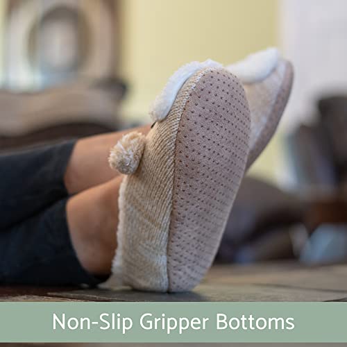 Elanze Designs Womens Animal Cozy Indoor Plush Lined Non Slip Fuzzy Soft Slipper3