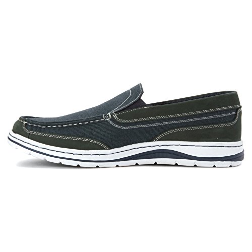 Sebago Men's Hartland Slip On (9.5 M in Navy Canvas/Nubuck)3