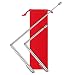 Boao 2 Pack Dowsing Rods Solid Dowsing Rod with Handles and Bag for Gold Divining Water Ghost Hunting Buried Items, Retractable