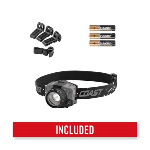 Coast® FL88 615 Lumen Tri-Color (White/Red/Green) Pure Beam® Twist Focus™ LED Headlamp, Batteries Included, Flat Dark Earth by Coast - Image 7