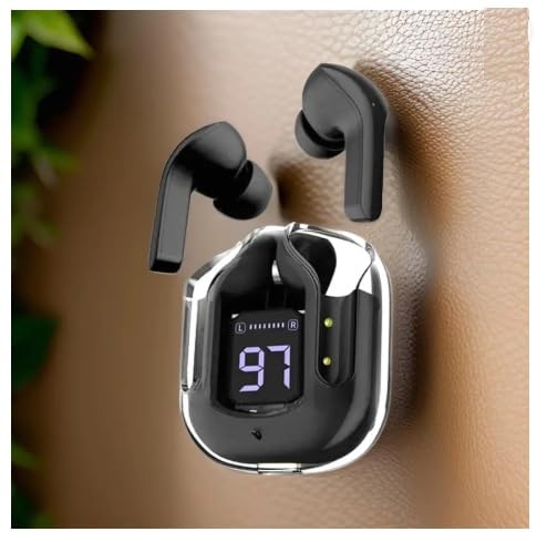 Gupergy UltraPods Max True Wireless Earbuds with Bluetooth 5.3, Enhanced Sound Quality, Touch Control,Battery Life, Noise Cancellation (Black)-picture-37