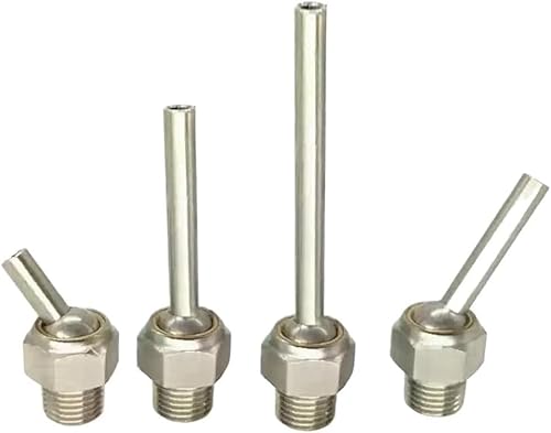 1 / 4 "PT �̗�p�܂̃m�Y���̊ǂ́A���ՁA�t���C�X�A CNC �@�B �i 4mm �j �̂��߂̒��߉\�� 304 �̃X�e�����X�����̐����̗�p�ǂ� 4 PC M6 Tube length 100mm