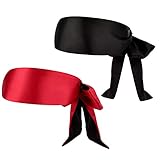 iwobi 2 Stücke Schlafmaske Seiden Augenmaske Satin Augenbinde 150 cm