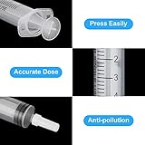 5ml Syringes without Needle 20 PCS Syringe Reusable Plastic Syringe 5ml Individually Sealed With Caps for Scientific Lab Pet Feeding Plant Irrigation Liquid measurement - Image 3
