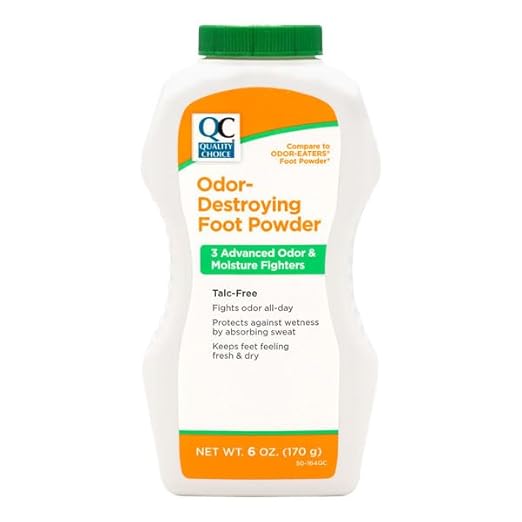 Talco Antimofo para Pés: Poderoso Controle de Odor e Suor em Frasco de 170g