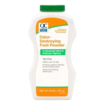 Quality Choice Odor Destroying Foot Powder