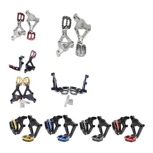 Repose-pieds arrière pliant XADV750 2017 accessoires de pédale moto CNC antidérapant