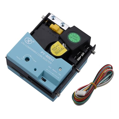 Selector de monedas PY-800 con CPU antiphishing para arcade y vending