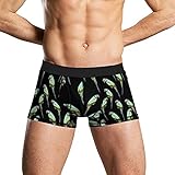 Alexandrine Parakeet Boxer doux pour homme Motif perruche