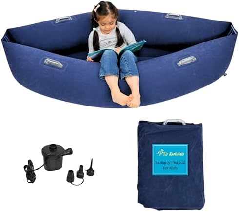 Amazon.com: Sensory Chair for Kids — Inflatable Peapod for Children ...