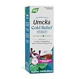 Nature's Way Umcka Cold Relief Syrup, Homeopathic, Shortens Duration and Reduces Severity, Cough, Congestion, Sore Throat, Stuffy Nose, Mint-Menthol Flavored, 8 Fl Oz (Packaging May Vary)