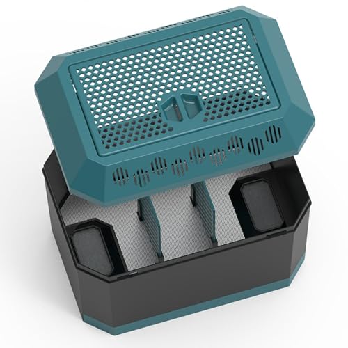 Baoblaze Caixa de alimentação de répteis Transporte de tartarugas Caija de habitat animal para caran