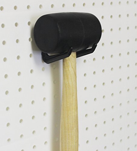 Wallpeg Pegboard Wall Organizer Kit - (Pk-5B) - 48" Wide - 2 Pegboard Panels & 36 Locking Pegboard Hooks - Garage Organization & Tool Organizer - Workbench Power Tool Organizer- Craft Organization #TOP3