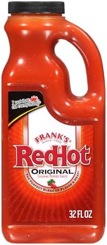 Frank's RedHot® Hot Sauce, Original, Ready-To-Use, Flavor & Heat, 32 fl oz
