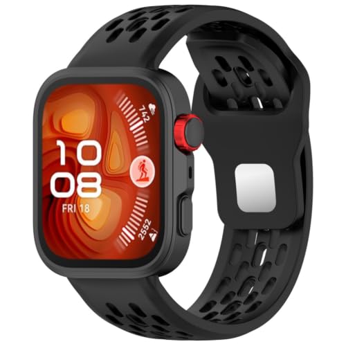 [Comtax] For Huawei Watch Fit5 Pro/Fit4 Pro/Fit 5/4/3 �Ή� �V���R�� �r���v�o���h �����\�� �_�炩�� �ʋC��